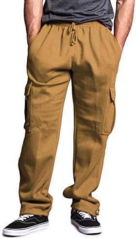 Men's Heavyweight Fleece Cargo Sweatpants