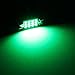 Partsam 10PCS Green 12-3528-SMD 569 578 42mm Festoon LED Lights Interior Dome Map Lamp Bulbs
