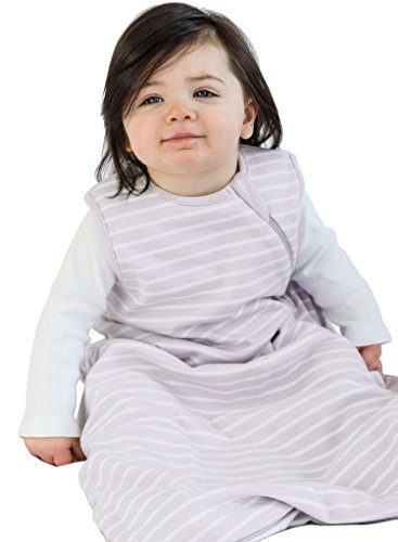 UPC 729440307738, Baby Sleep Bag, 4 Season Basic Merino Wool Infant Wearable Blanket, 0-6m, Lilac