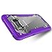 Zizo Proton 2.0 Series Compatible with Samsung Galaxy S8 Case Military Grade Drop Tested with Tempered Glass Screen Protector Purple Clear