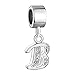 CharmSStory Alphabet Letter Beads B Charms Dangle Beads Charm For Bracelets