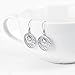 YFN Mother Daughter Moon & Star Sterling Silver Filigree Teardrop Dangle Drop Earrings (Moon&Star)