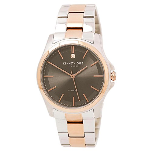 Kenneth cole new york men s  diamond rock out  quartz stainless s…