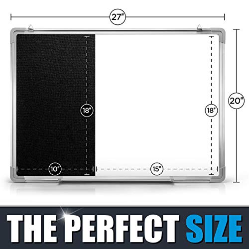 3 Combination+Magnetic+Whiteboard+Bulletin+Cubicle