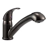 Dura Faucet (DF-NMK852-VB RV Pull-Out Kitchen Faucet (Venetian Bronze)
