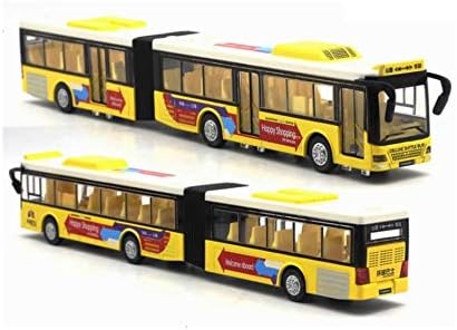 FunBlast Luxury Bus Toy  Die-Cast Metal Bus Toy for Kids with Light, Sound, Pull Back Toy for 3+ Years Boys,Girls,Children (Yellow)