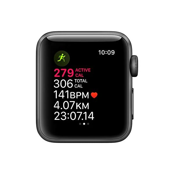 Apple Watch Series 3 (GPS, 38mm) - Space Grey Aluminum Case with Black Sport Band