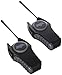 Batman 12383 Molded Walkie Talkies for Kids Flexible saftey antenna and morse code with On/Off switch, Stylish appearance, Lovely and fashion, 2 Pieces, Black