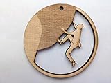 Rock Climbing Christmas Ornament/Bouldering