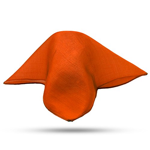 Magic Makers Professional Grade 9 Inch Magician's Silk - Orange