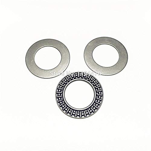 Ochoos 10pcs/Lot Ochoos AXK2035 AXK2542 AXK3047 AXK3552 AXK4060 AXK4565 AXK5070 AXK5578 Thrust Needle Roller Bearing with 2AS Washers - (Diameter: AXK4060 40x60x3mm) - Thumbnail 4