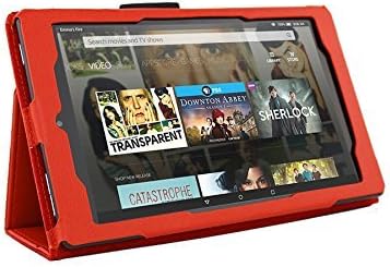 Hix Fire 10 Folio Case with Stand for the Fire, 10-Inch Display (2015 Release), Orange