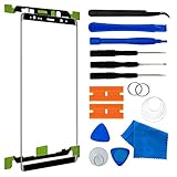 Original Compatible with Samsung Galaxy Note 9 N9600 Front Outer Touch Screen Glass Lens Replacement,Front Outer Lens Glass Screen with Tool Kit for 6.4 inch Note 9 SM-N960U N960F(Black)