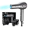 Basuwell-Ion-Hair-Dryer-Professional-Hair-Dryer-2000-W-Salon-Dryer-Three-Temperatures-and-Cooling-Levels-with-Hair-Dryer-Diffuser-and-Styling-Nozzles-for-Curls-and-Straight-Hair Basuwell Ion Hair Dryer, Professional Hair Dryer, 2000 W, Salon Dryer, Three Temperatures and Cooling Levels, with Hair…