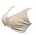 BIMEI Front-Closure Bra Mastectomy Bra Pocket Bra for Silicone Breastforms8915