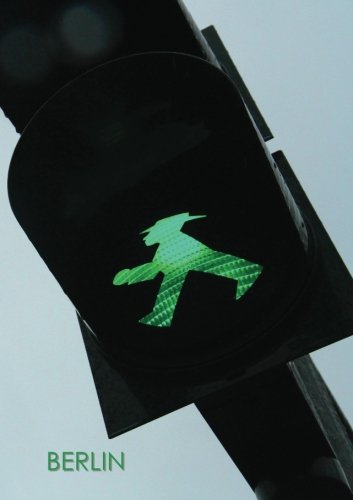 Notizbuch Berlin - Ampelmännchen: Notizheft, DIN A5, liniert