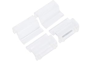 COSIKI Aquarium Lid Clips, 4pcs Acrylic Aquarium Cover Clip, Clear Fish Tank Glass Cover Clip Support Holder Universal Lid Clips for Rimless Aquariums