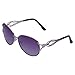 YUFENRA Women's Aviator Polarized Sunglasses Copper-Nickel Frame