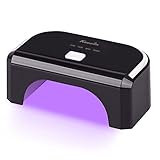 KEDSUM 12W LED Lamp-One-button Control-10s, 30s, 60s and 300s with Auto Shutoff-Nail Dryer for Quickly Dry LED Gel Nail Polish