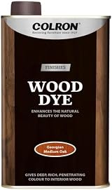 Colron Refined Wood Dye 250ml Georgian Medium Oak Ronseal view 3