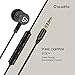 Cloudio D-Cube High Fidelity High Resolution Earphones Dual Driver Hybrid in-Ear Headphones Music Earbuds with Natural Sound, Extra Bass Dive Treble Extension, Noise Cancelling, MIC and Remote, Case