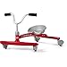 Foot-to-Floor Red Ziggle Solid Steel Frame Ride-On
