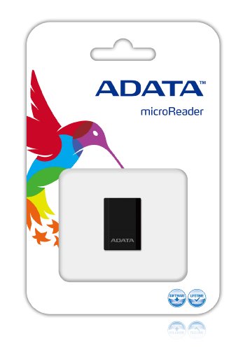 Adata microsdhc usb card reader, black (am3rbkbl)