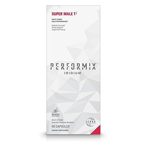 PERFORMIX Iridium Super Male Ti Multi-Phase Male Performance, Ballistic Strength, Virility Support, Cognitive Priming - 90 Capsules PERFORMIX Iridium Super Male Ti Multi-Phase Male Performance, Ballistic Strength, Virility Support, Cognitive Priming - 90 Capsules