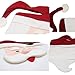 OLIA DESIGN Christmas Kitchen Chair Covers, RED