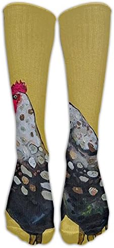 Crazy Chicken Animal Knee High Socks Running Tube Socks Thigh High Socks For Women