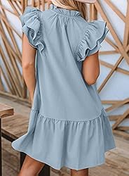 Dokotoo Womens Fashion Sleeveless Tank Dress Sexy