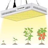 YGROW 600W LED Grow Light Full Spectrum,Update Light Plant Bulbs Growing Light Bulb for Indoor Plants Veg and Flower with Heatproof Casing 3500K Father's Day Gifts
