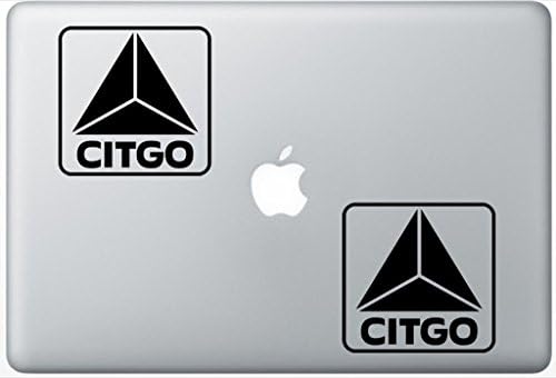 Citgo Logo HenryDecalZD1068 Set Of Two (2x) , Decal , Sticker , Laptop , Car , Truck