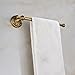 Rozin Antique Brass Towel Bar Rack Wall Mount Clothes Hanger