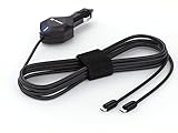 Pwr+ EXTRA LONG 6.5 Ft Cord 4A Rapid Car Charger Dual Adapter for Samsung-Galaxy S S2 S3 S4 S6 S7 Edge Plus Active Mini; Note II III 2 3 4 5; J3 J5 J7; Tab A E 3 4 7.0 8.0 8.4 9.7 10.1 Pro / Nexus / Asus MeMo Pad 7 8 10 Transformer Book T100TA / Motorola Droid Razr Maxx Moto G X Pure / Huawei Honor 5X / LG G2 G3 G4 Stylo Phoenix 2 / HTC ONE DNA A9 M9 / Microsoft Nokia Lumia 435 520 / BLU Advance 5.0 5.5 HD LIFE ONE X2 Studio X8 / RCA / ZTE / BlackBerry DTEK50 Cell-Phone-Tablet-Charger Power Cord