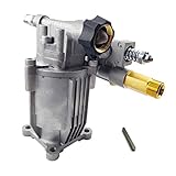 Pressure Washer Replacement Pump 2800 Psi 2.5GPM Gasoline Power Washer Pump - Horizontal Pump with 3/4" Shaft  M22 Connectors Include Keyway