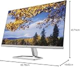 HP M27f 27" Full HD IPS Monitor 75Hz 5ms VGA 2 HDMI Silver Black view 8