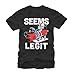 Looney Tunes Wile E Coyote Seems Legit Mens Graphic T Shirt - Fifth Sun