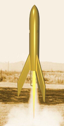 Golden Scout Semroc Flying Model Rocket Kit KV-4