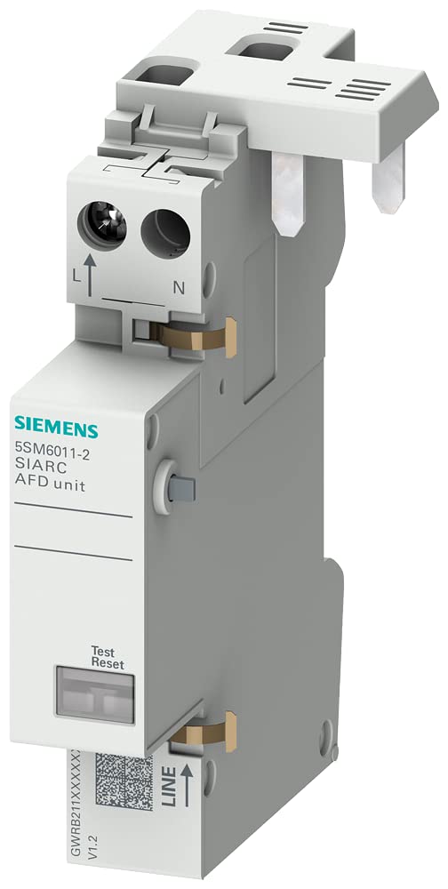 Siemens 5SM6011-2 Arc Fault Detection Unit 1-16A 230V For Mcb 1+N 1Mw, White