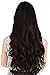 SARLA 7Pcs Hair Extensions Dirty Blonde 20 Clip in Full Head Curly Wavy Synthetic Hairpiece Heat Friendly Fiber