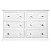 DaVinci Signature 6-Drawer Double Dresser in White