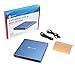 iClever USB 3.0 External DVD CD Drive, High Speed CD/ DVD RW Burner for Apple Macbook Pro/ Air/ iMac, Samsung S8/ S8 Plus and other PC Laptop Desktop (2- Blue)