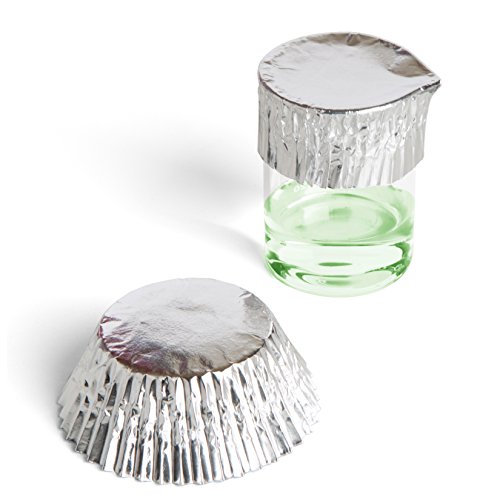 SP Bel-Art ProCulture Foil Cover-Alls; 1.5 in. Base Diameter, 1.00 in. Height (…
