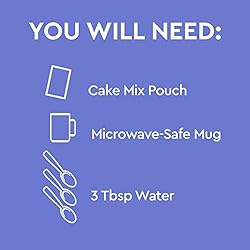 Duncan Hines Perfect Size for 1 Mug Cake Mix, Ready