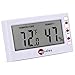 Easy to Read: Indoor Digital Thermometer and Humidity Meter. Large Digital Display Works in Celsius & Fahrenheit. Simple Temperature & Relative Humidity Monitor