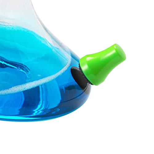 Witspace Magnetic Rubber Cleaning Brush for Bottle Glass, Magnetic Scrubber Brush Flask Cap Cleanin (Green) - Thumbnail 2
