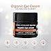 Nature's Brands Organic Eye Cream by Herbal Choice Mari (1.7 Fl Oz Glass Jar) - No Toxic Synthetic Chemicals