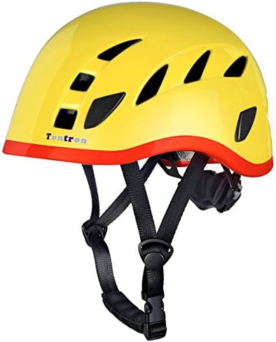 Tontron Climbing Helmet (Yellow, Large)