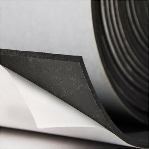 Sponge Neoprene with Adhesive 1/16" Thick X 54" Wide X 15' Long